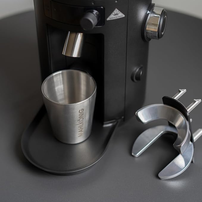 Mahlkonig X54 Allround Electric Coffee Grinder, Coffee Bean Grinder, Burr Coffee Grinder, Coffee Grinders for Home Use with Stepless Adjustment for Precise Grinds, Capacity - 250 gm (White)