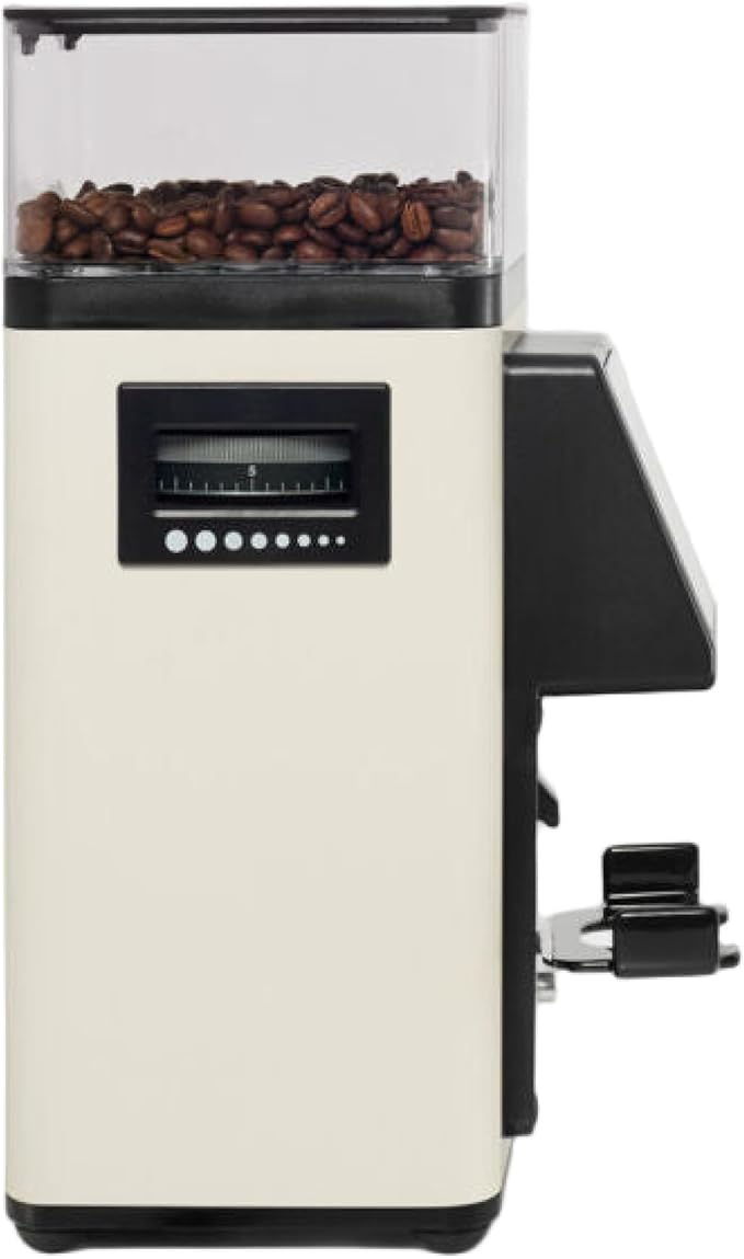 Rancilio Stile OD On-Demand Touchscreen Espresso Grinder | 58mm Steel Flat Burr | 300g Hopper | (White)
