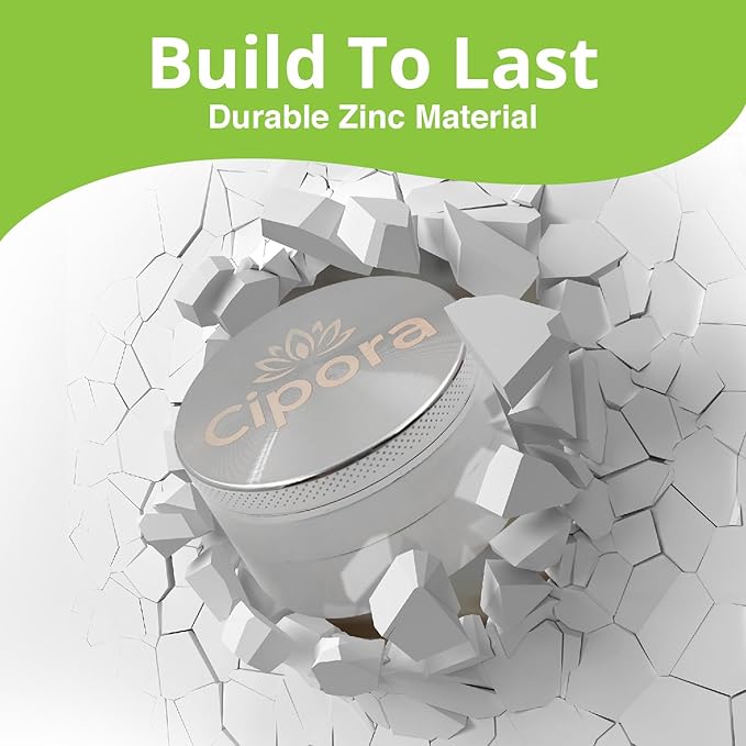 2.5" Manual Grinder (Silver)