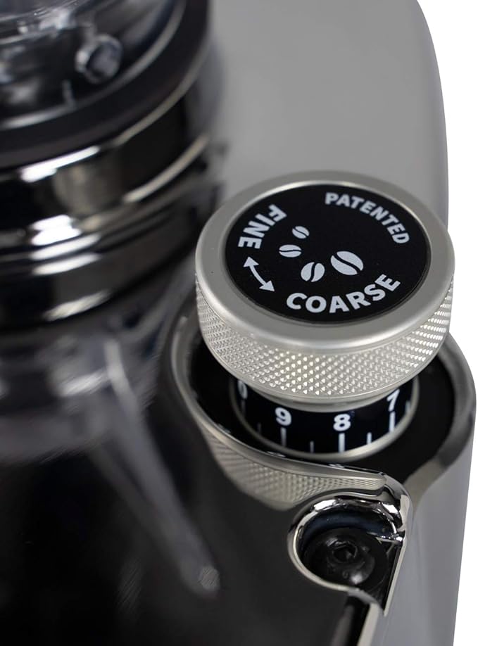 Eureka Atom Speciality 65 Espresso Grinder - Short Hopper | 65mm Flat Burrs | Silent Technology | Programmable Dosing | (Chrome)