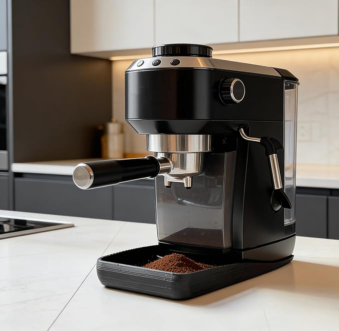 For Baratza Encore Grinder Splatter Tray – Catches Stray Coffee Grounds, Reduces Mess, Simple Slide-Under Design