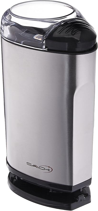 Saachi Stainless Steel Coffee Grinder/Spice Grinder, Model SA-1440 by Saachi, Silver, 4 x 3 x 7.2 inches