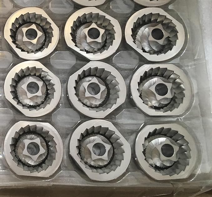 Electric Jura Coffee Grinder Conical Bur Set48mm Conical Burr W/Groove for Jura Saeco Nivona Miele AEG Espresso Machines Replacement Improvement Parts Cone Shape Millstone Coffee Grinder Burr