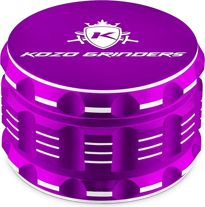 3 Inch Grinder Mills, Aluminum Purple
