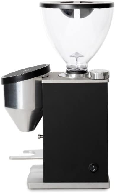 Rocket Espresso Faustino 3.1 Espresso Grinder | 50mm Flat Burrs | Programmable Dosing | (Black)