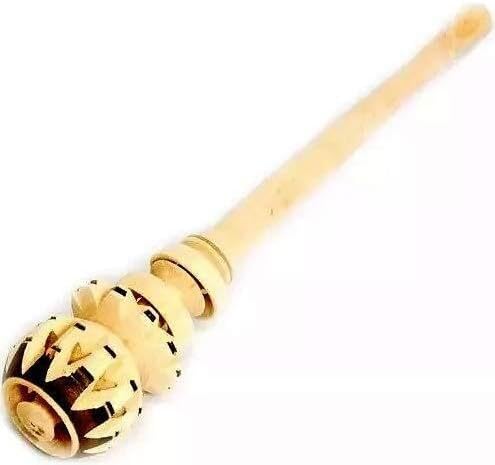Made in Mexico Manual Mexican Wooden Wood Grinder Cocoa Mixer Stirrer Frother Molinillo De Madera Chocolate