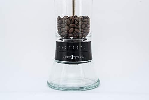 Handground Precision Manual Coffee Grinder: Conical Ceramic Burr Mill