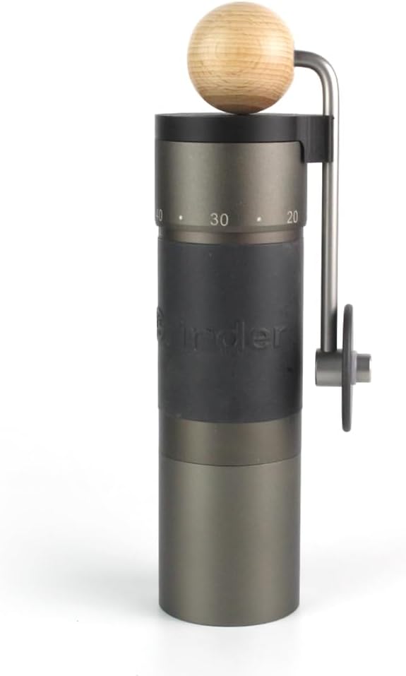 Sealed handle storage cover for kingrinder k4-k6 Manual coffee grinder handle Convenient for home storage and camping (K4-K6（Straight Handle）)