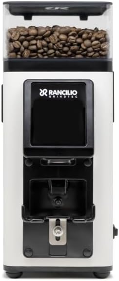Rancilio Stile SD Semi-Automatic On-Demand Espresso Grinder, 58mm Steel Flat Burr, 300g (White)