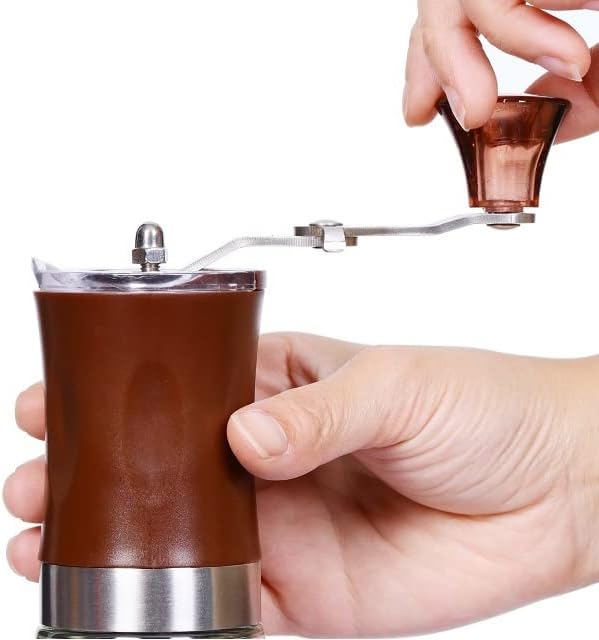 Manual Coffee Grinder Styles Stainless Steel Conical Burr Ceramic Burr Bean Portable Espresso Grinder for Drip Coffee Cold Brew Espresso French Press Turkish Brew Gift Box …