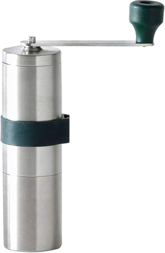 Tea Tools 42173 Tsubamesanjo Tea Mill, Shimomura Plant Powdered Tea Mill, Made in Japan, Manual, Hand Grind, Ceramic Blade, Roughness Adjustable, Slim