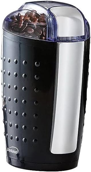 Brentwood CG-158B 4oz Coffee and Spice Grinder, Black,Medium