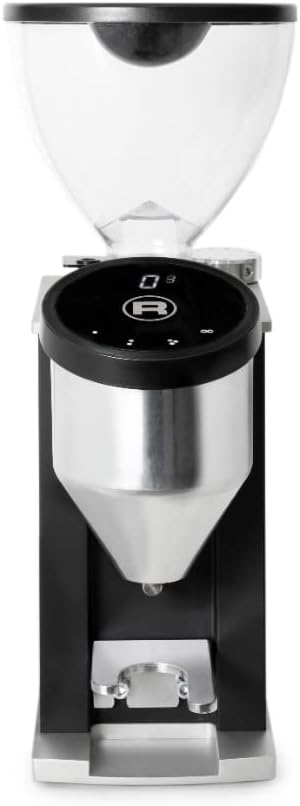 Rocket Espresso Faustino 3.1 Espresso Grinder | 50mm Flat Burrs | Programmable Dosing | (Black)