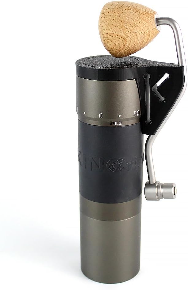 Sealed handle storage cover for kingrinder k4-k6 Manual coffee grinder handle Convenient for home storage and camping (K4-K6（Curved handle）)