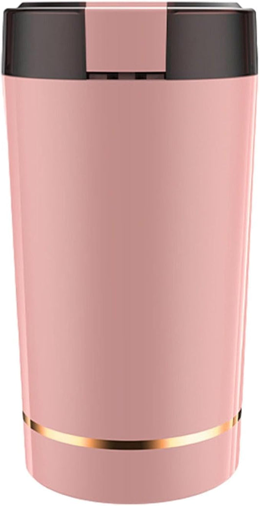 Generic 220V Electric Coffee Grinder for Beans And with Stainless Steel Design, pink