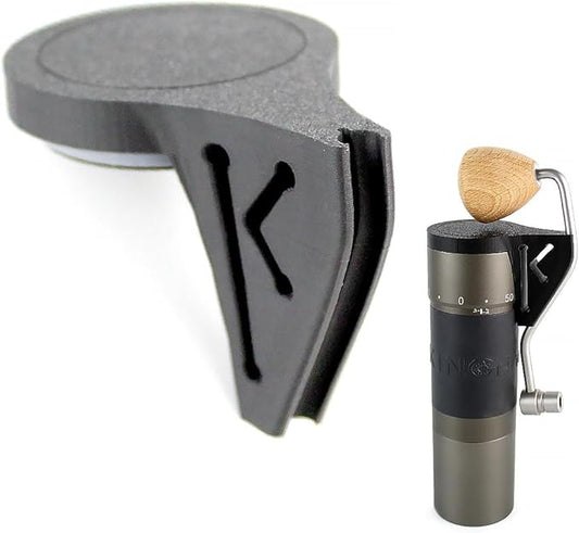 Sealed handle storage cover for kingrinder k4-k6 Manual coffee grinder handle Convenient for home storage and camping (K4-K6（Curved handle）)