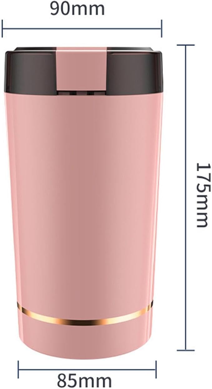 Stainless Steel Electric Coffee Grinder for Home And Office Use, pink