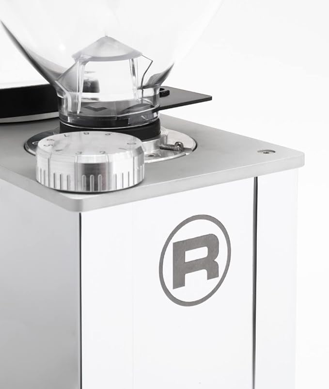 Rocket Espresso Faustino 3.1 Espresso Grinder | 50mm Flat Burrs | Programmable Dosing | (Chrome)