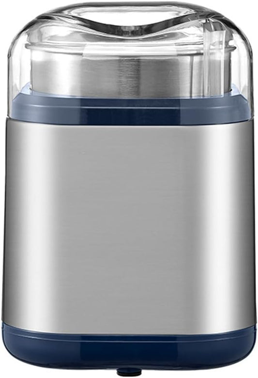 Electric Coffee Grinder DH5001B - 200W Stainless Steel Grinder for Coffee Beans, Spices, Herbs & Dry Grains, Adjustable Fineness with 60s Overload Protection