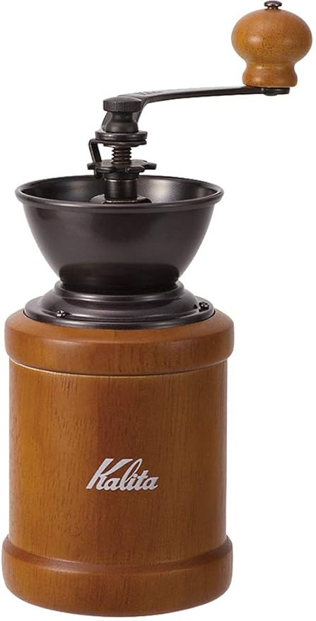 [Amazon.co.jp Limited] Carita KH-3AM Wood Coffee Grinder, Durable Cast Iron Cutter, Adjustable Coarseness, Hand Grinder, Coffee Grinder, Small Size, Portable, Mountain Climbing, Cafe, Decorative,