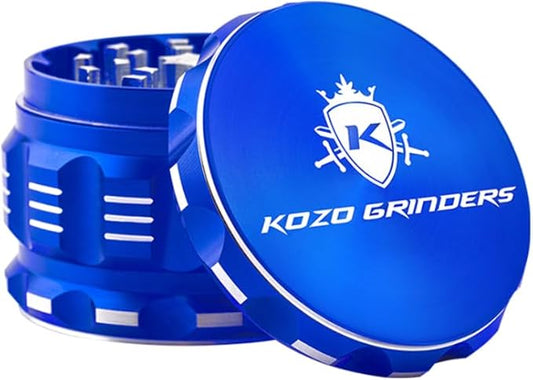 2.5 Inch Grinder Mills, Aluminum (Blue)