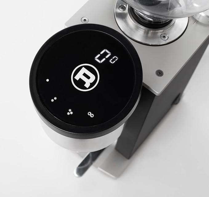 Rocket Espresso Faustino 3.1 Espresso Grinder | 50mm Flat Burrs | Programmable Dosing | (Black)