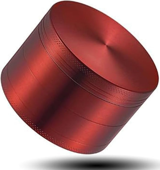 2.5-inch premium Lapping coffee bean jar | heavy-duty aluminum, non stick design, essential for the kitchen - Red