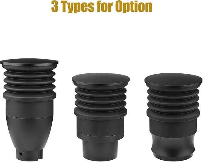 Aluminum Alloy Single Dose Hopper with Silicone Bellow Coffee Grinder Accessories Replacement for Eureka Atom Coffee Grinder