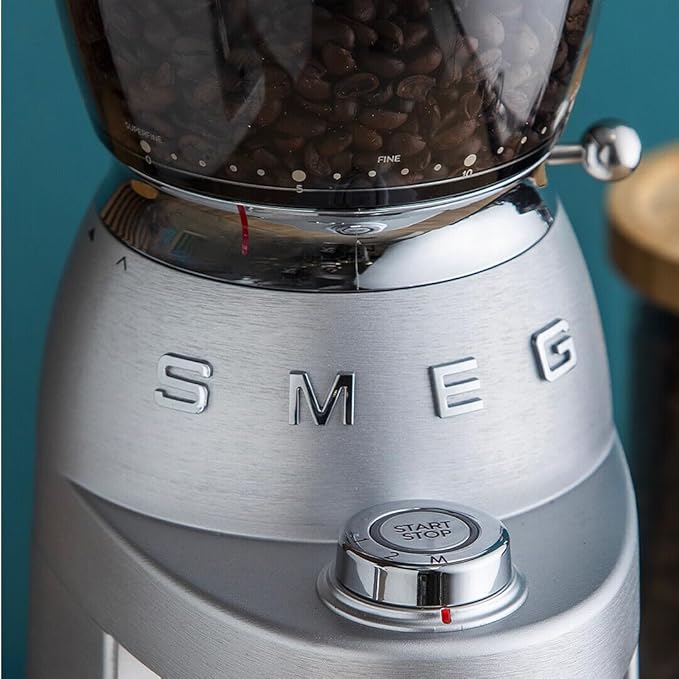SMEG Electric Espresso Coffee Grinder, Stainless Steel