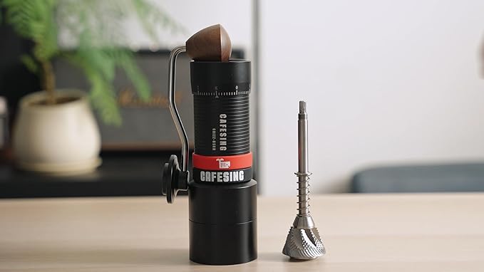 CafeSing GRIZZ 63 Manual Coffee Grinder, 63mm Conical Burr
