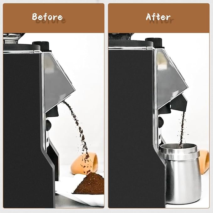 Coffee Grinder Grind Spout Funnel Coffee Accessories Pack of 2pcs Compatible with Eureka Mignon Espresso Grinder
