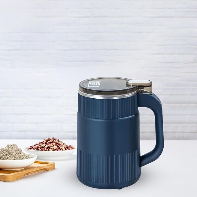 Compact Electric Spice Mill for Home Cooking, Blue