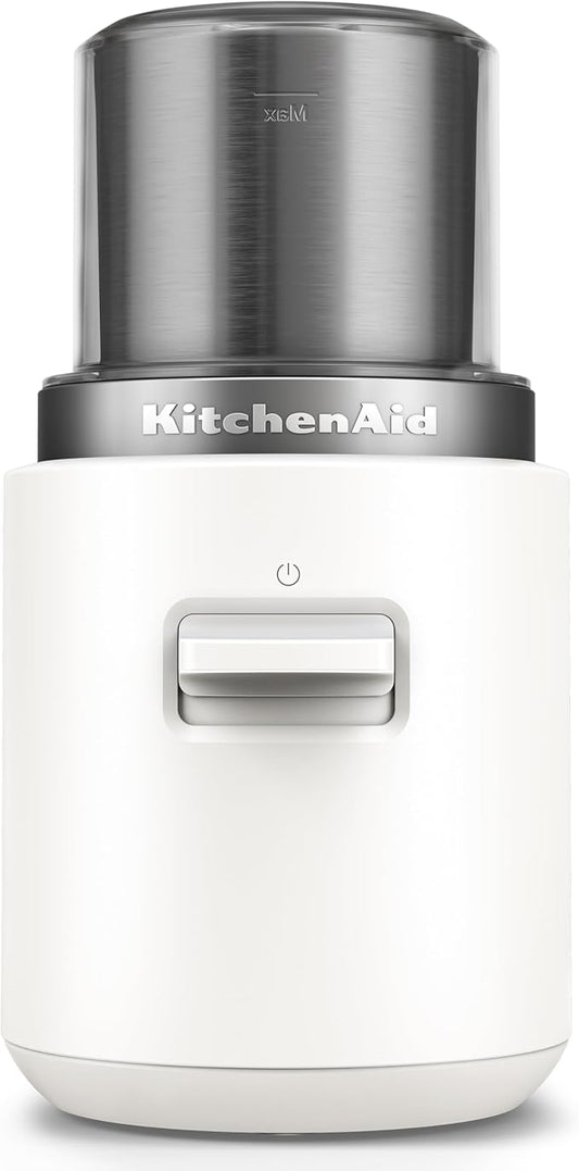 KitchenAid Go™ Cordless Blade Grinder - battery sold separately, KBGR100, Porcelain White