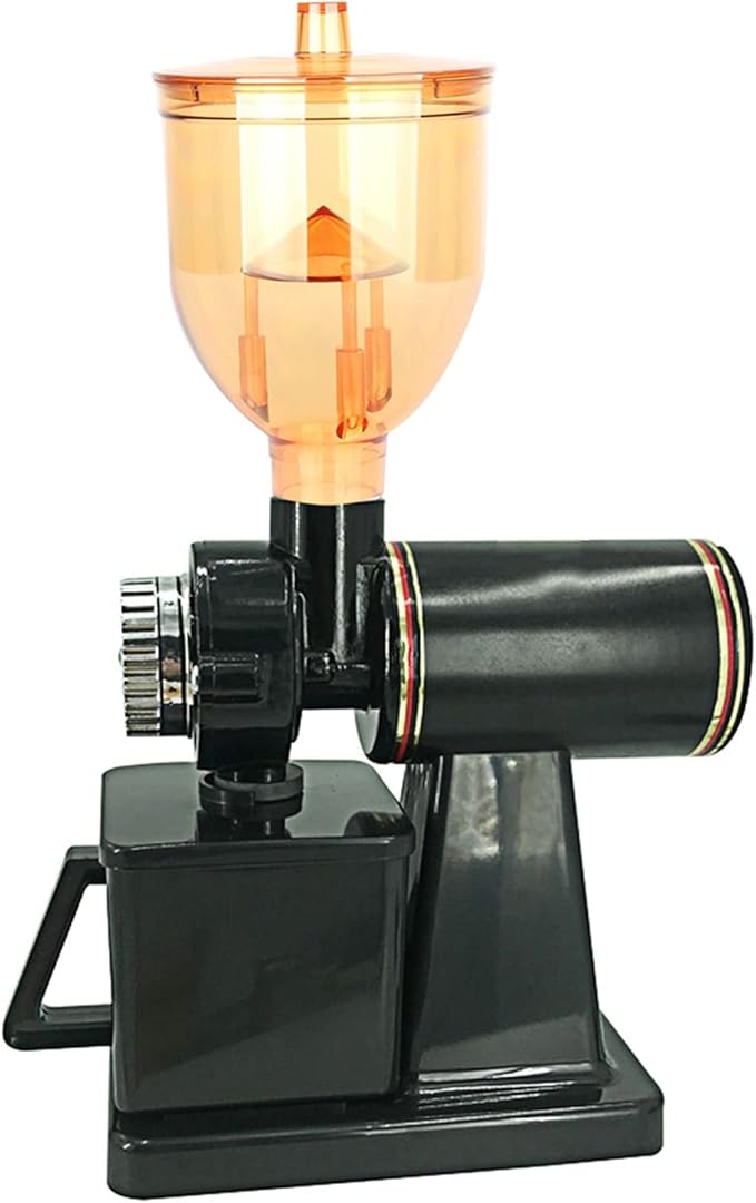 2PCS Coffee Grinder Part Hopper for N600 Machine,Prevent Jump Function,Coffee, Transparent & Yellow