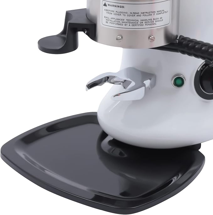 Burr Coffee Grinder, Coffee Grinder Electric Adjustable Burr Mill Coffee Bean Grinder (White)