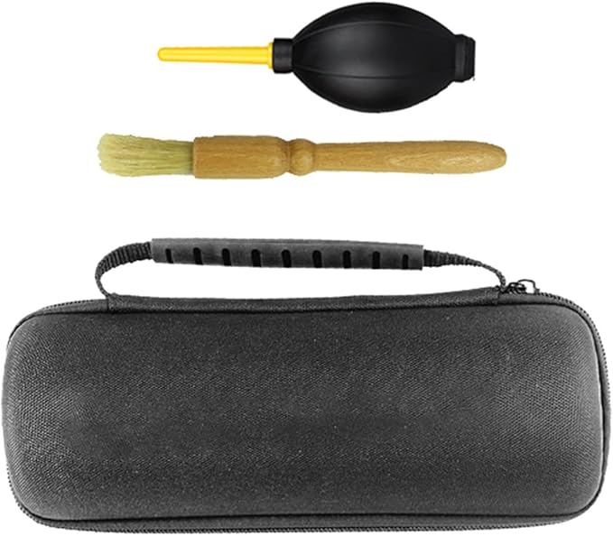 Hard EVA Carrying Case for Manual Coffee Grinder Protective Pouch Waterproof Storage Bag for Office Home Travel- bag brush blowing