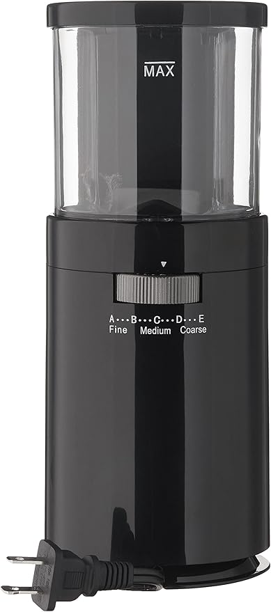 Solofill SOLOGRIND 2-in-1 Automatic Single Serve Coffee Burr Grinder for Coffee Pod,Black,1 EA