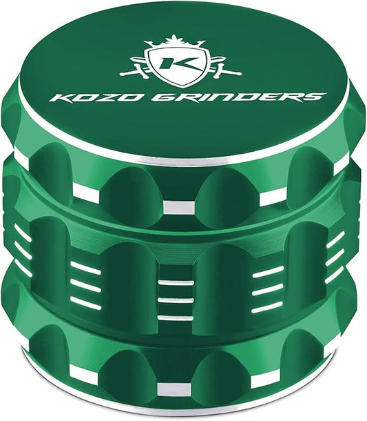 2 Inch Grinder Mills, Aluminum Green