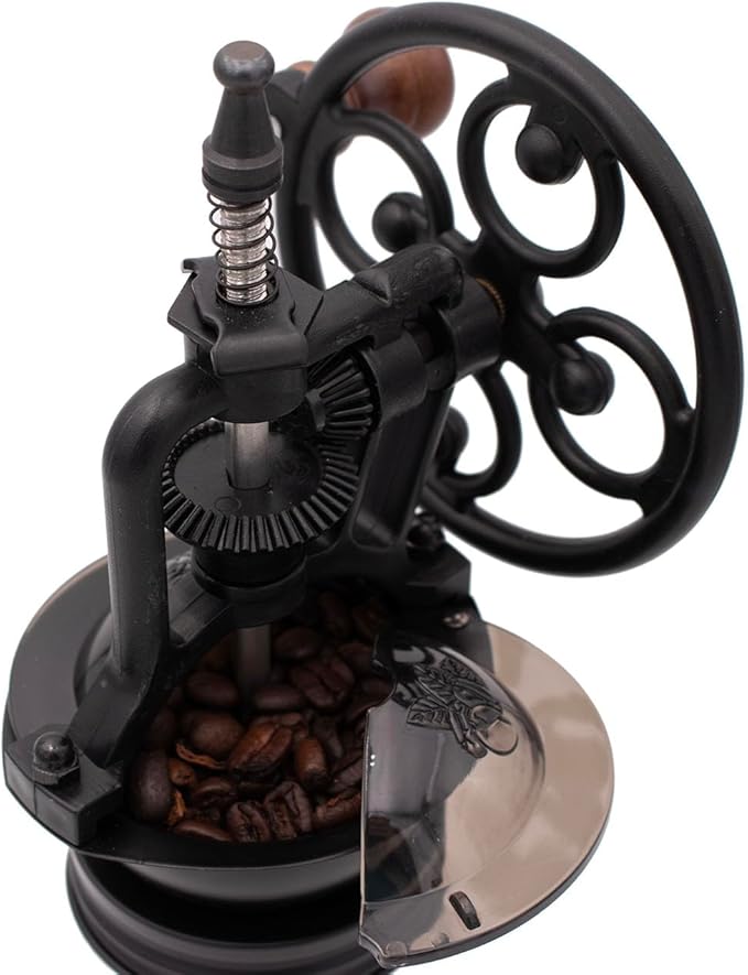 Vintage Reproduction Manual Coffee Grinder for Regular Mouth Mason Jars