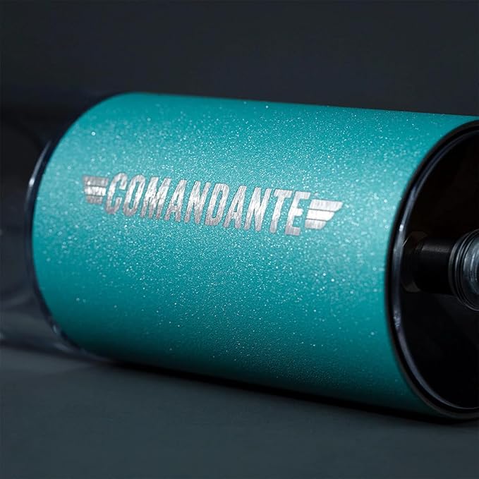 Comandante C40-MK4NB-AL Coffee Grinder C40 MK4 Nitro Blade Alpine Lagoon Silver Brown