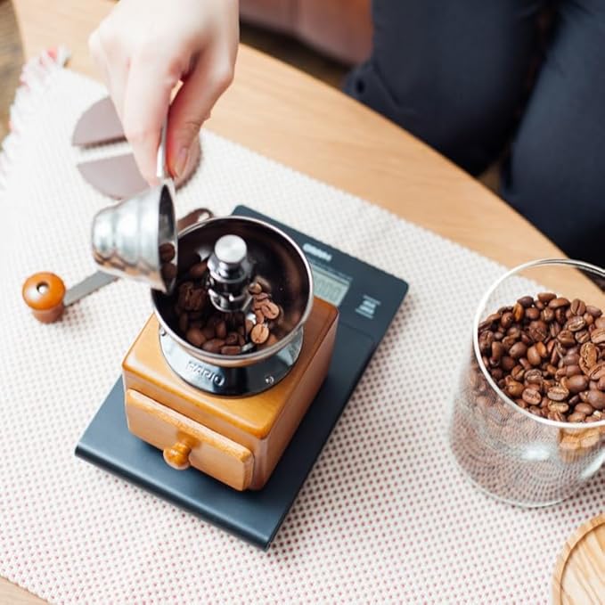 HARIO MMR-2 Hand Grinding Coffee Grinder Small Coffee Grinder Brown