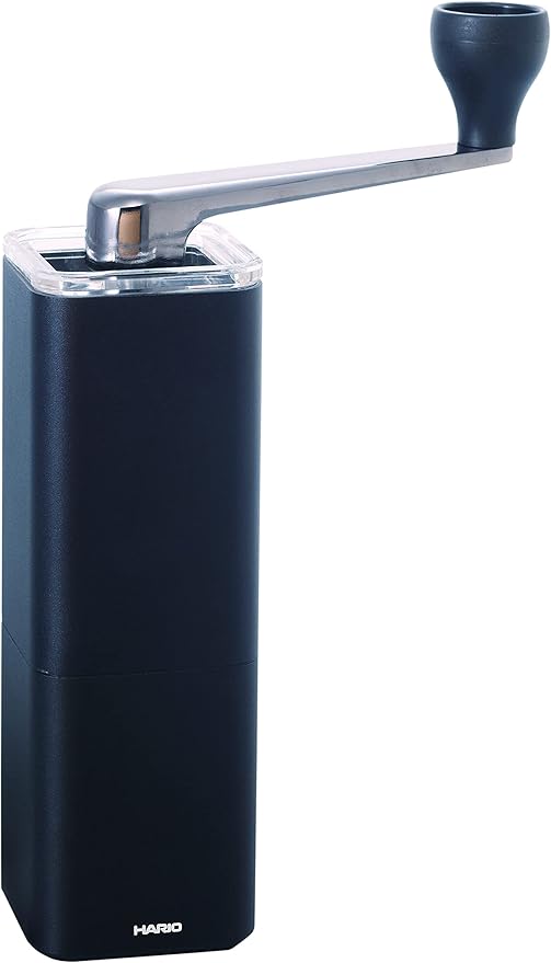 Hario "Prism" Ceramic Coffee Mill, Black