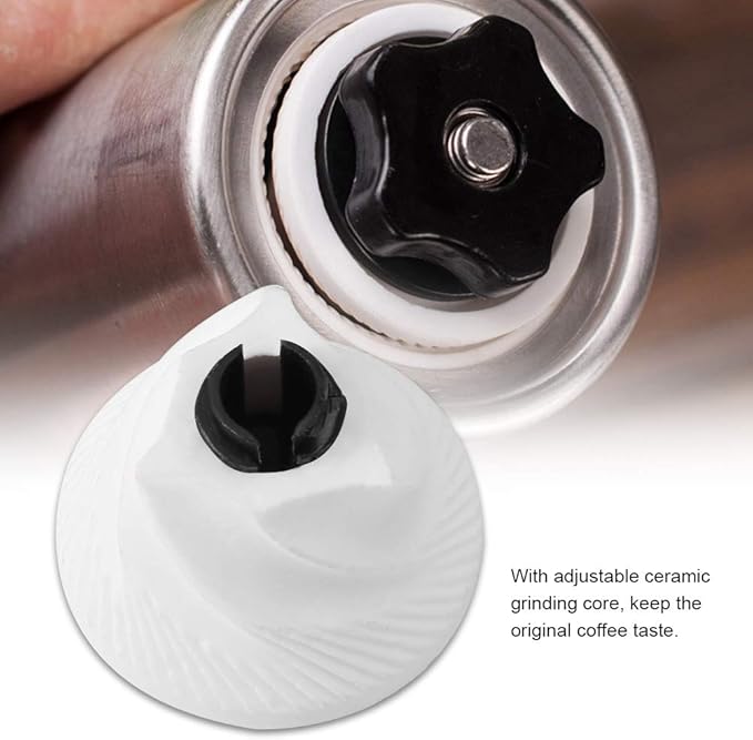 Coffee Grinder Core, Ceramic Burr Manual Coffee Grinder Core, Portable Hand Crank Bean Mill Rotary Grinding Replacement Parts