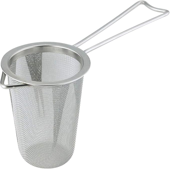 KOGU 42174 Shimomura Tea Strainer, Slim, Made in Japan, Dishwasher Safe, Can Be Set in a Mug Bottle, Deep, Time-saving, Tea Strainer, Stainless Steel, Tsubamesanjo