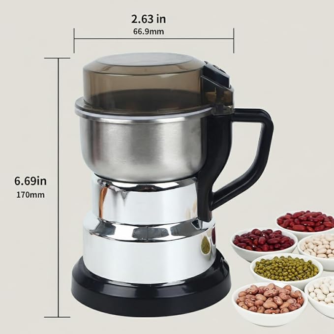 Large Espresso Bean Coffee Grinder Electric | Manual Coffee Grinders for Home Use | Electric Coffee Grinders, Coffee Grinder Manual, Spice Grinder Electric, Coffe Grinder | Food Grinder