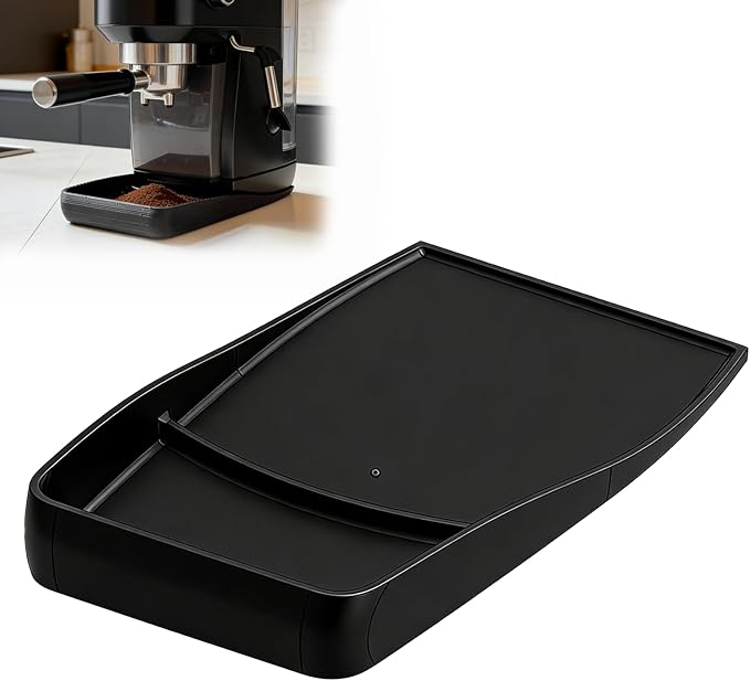 For Baratza Encore Grinder Splatter Tray – Catches Stray Coffee Grounds, Reduces Mess, Simple Slide-Under Design