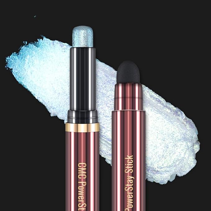 CHARMACY New Chameleon Long Stay Eyeshadow Stick, Multi-Use Cream Stick, High Pigmented, Smudge-Proof & Glide-On Smoothness for Metallic Shimmer Eye Looks, Built-in Smudger #04