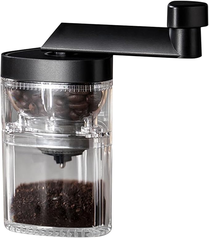 Generic Manual Burr Coffee Grinder | Espresso Grinder Burr | Highly Consistent, Easy Grip, Numeric Adjustable