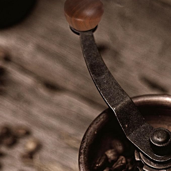 Hand Grinder Handle Wood for Manual Coffee Grinder Espresso Machine Knob