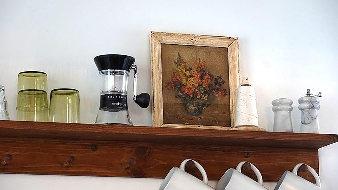 Handground Precision Manual Coffee Grinder: Conical Ceramic Burr Mill